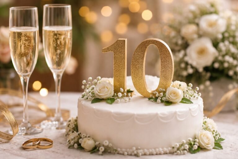 A los 10 años de casados qué bodas se celebran
