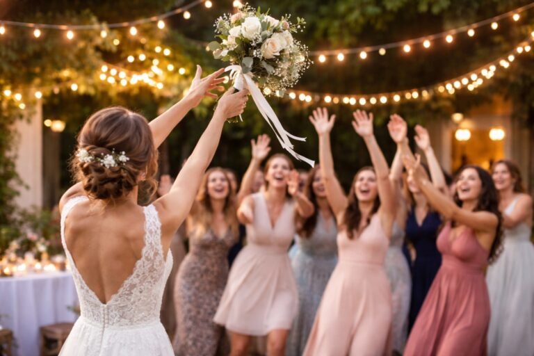 A quién se le da el ramo de novia