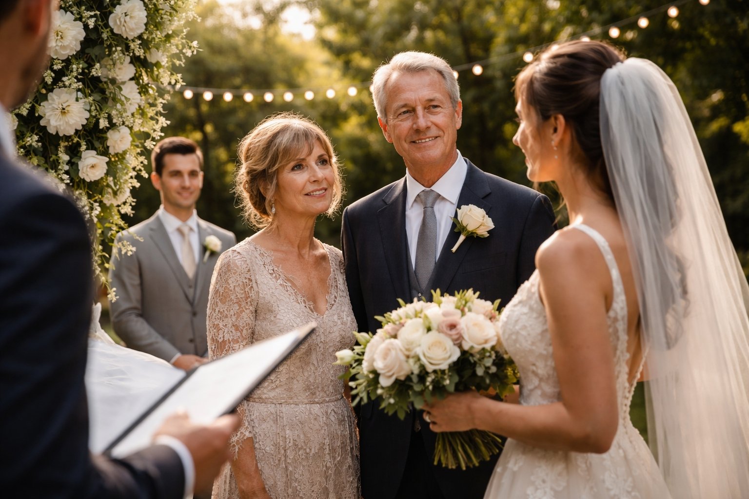 A quién se le pregunta primero en una boda