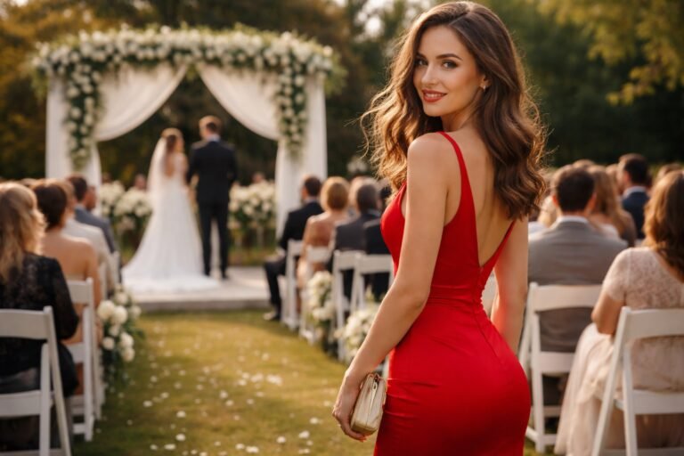 A una boda se puede ir de rojo