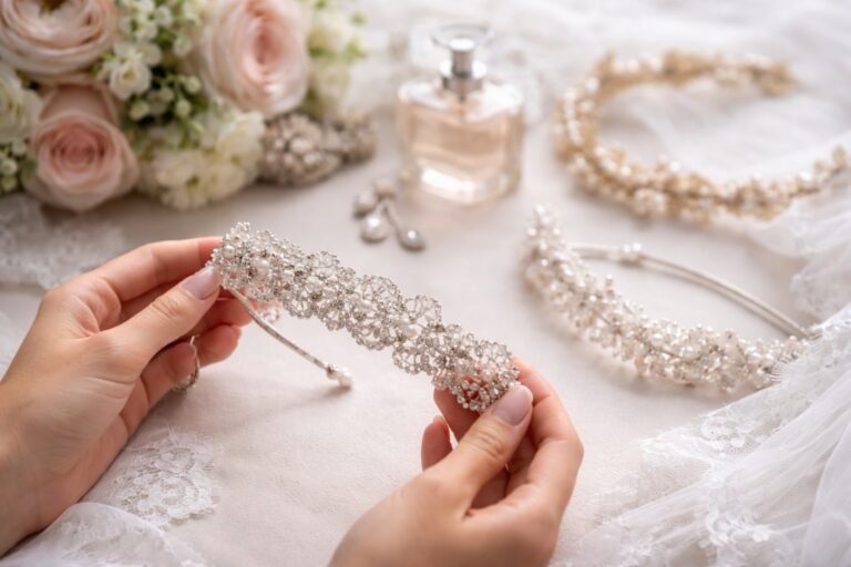 Cómo elegir la diadema perfecta para una boda