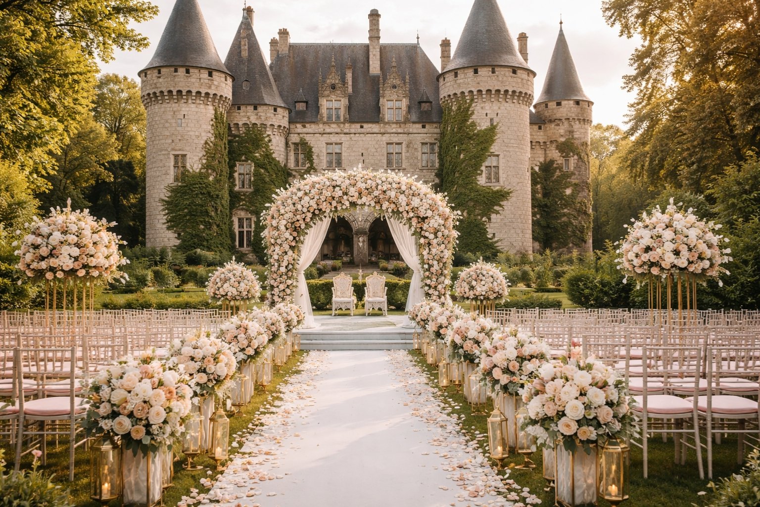 Cómo organizar una boda en un castillo