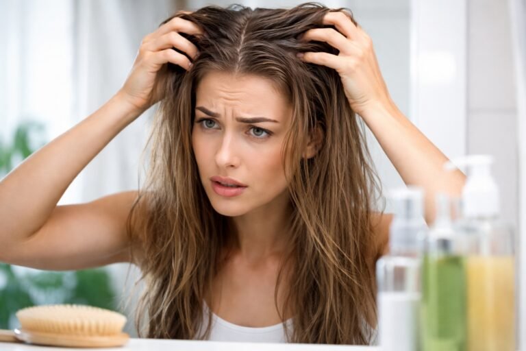 Cómo quitar lo grasoso del cabello