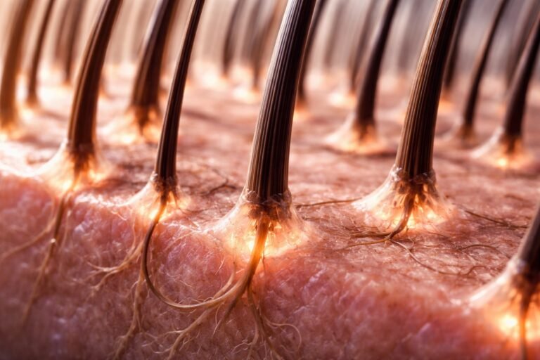 Cómo se llama la raíz del cabello