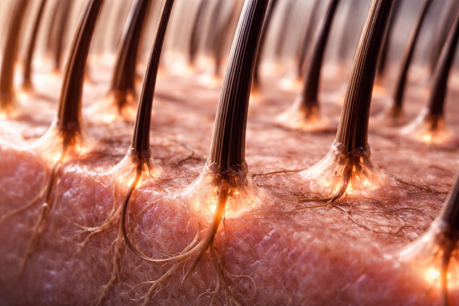 Cómo se llama la raíz del cabello