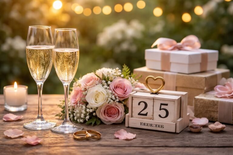 Cómo se llaman los aniversarios de boda