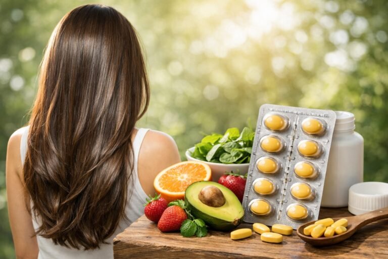 Con el ácido fólico crece el cabello