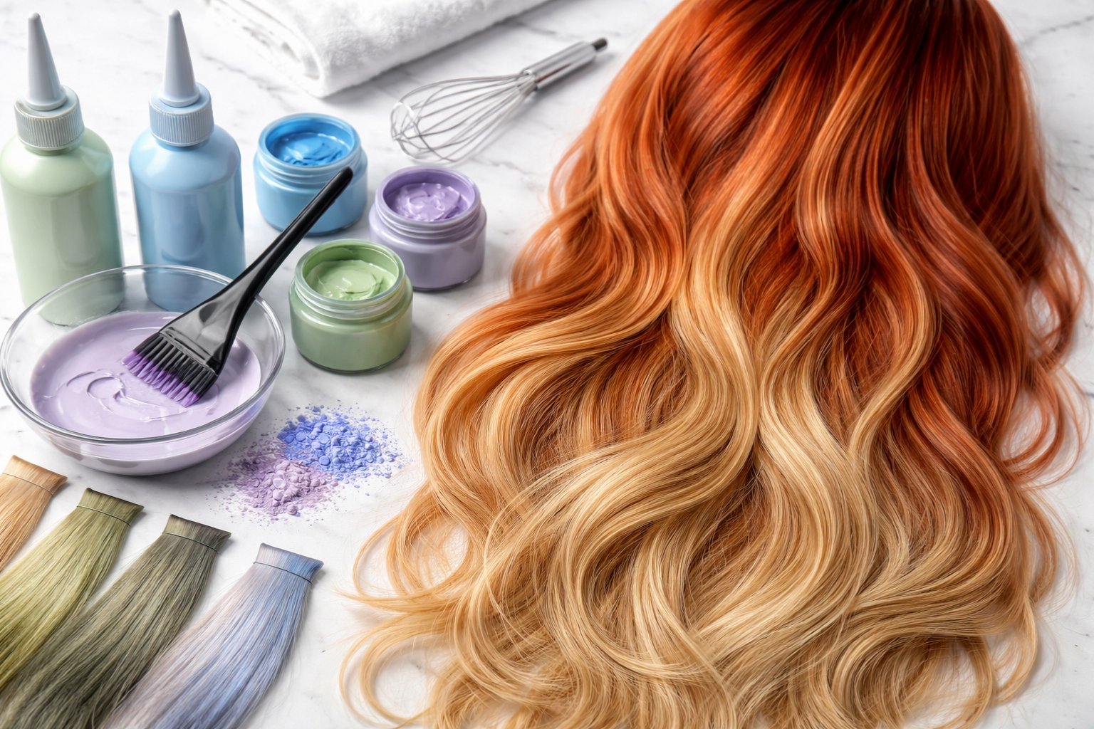 Con qué color se quita el rojo del cabello