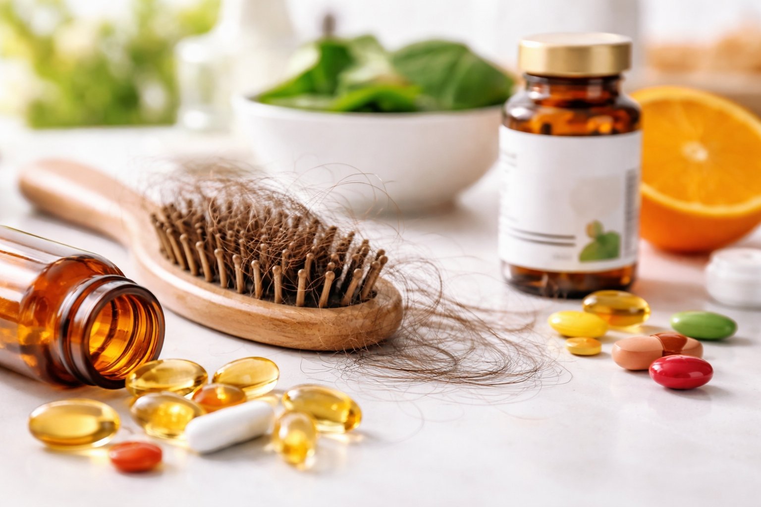 Cuál es la mejor vitamina para la caída del cabello