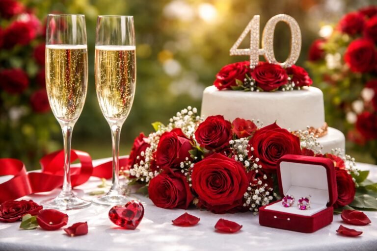 Cuándo se celebran las bodas de rubí