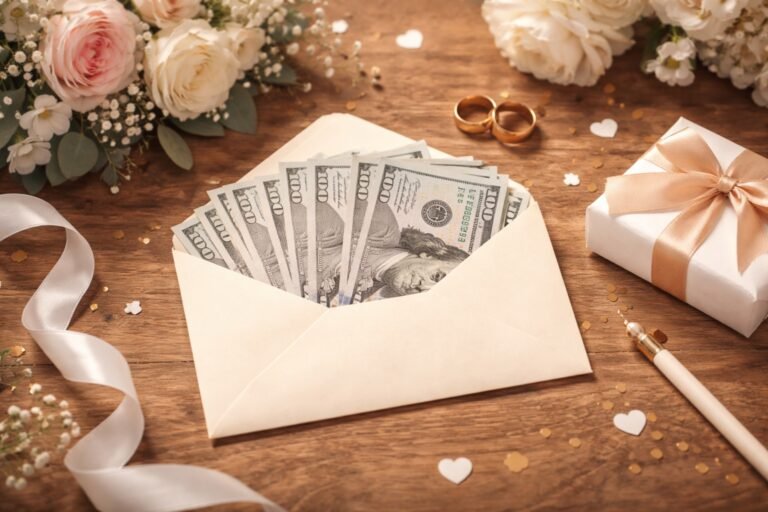 Cuánto dinero dar en una boda