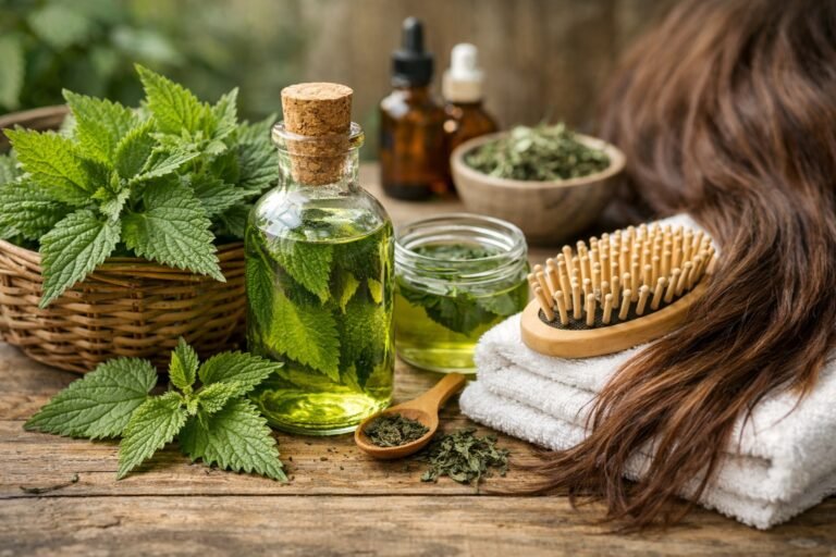 Es buena la ortiga para el cabello y cómo usar