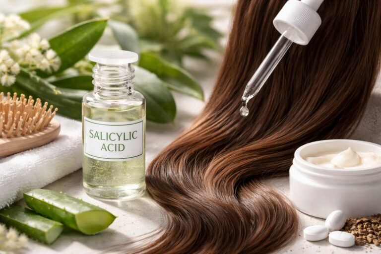 Para qué sirve el ácido salicílico en el cabello