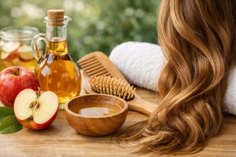 Para qué sirve el vinagre de manzana en el cabello