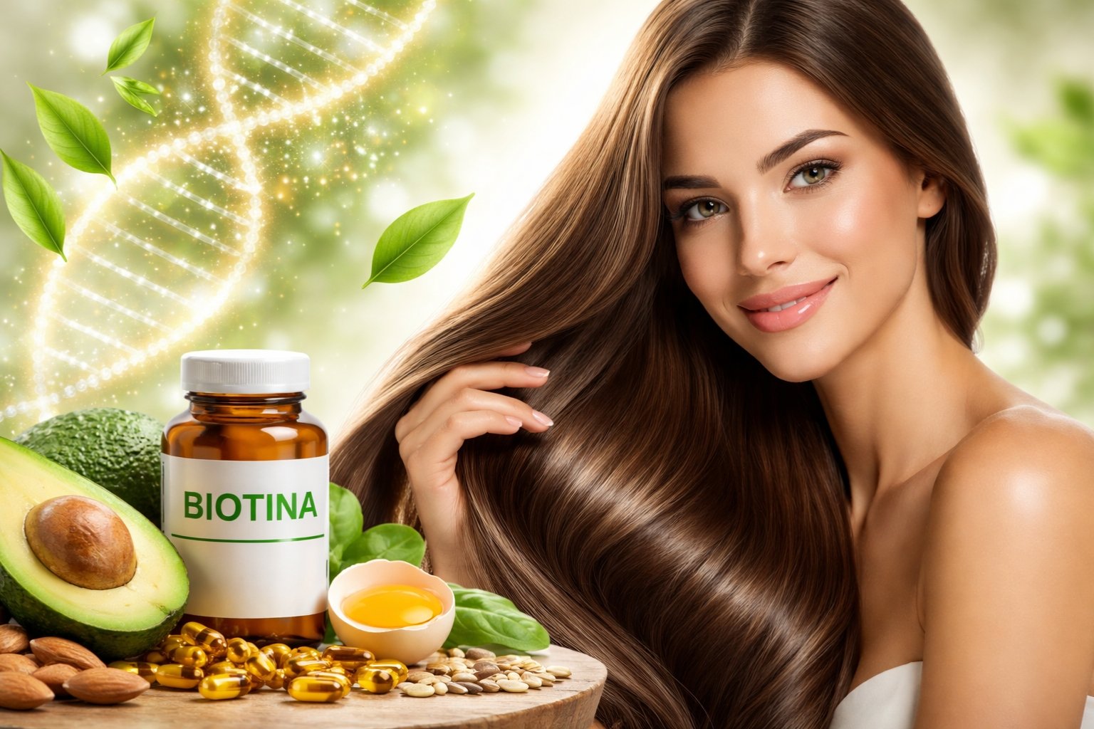 Para qué sirve la biotina en el cabello