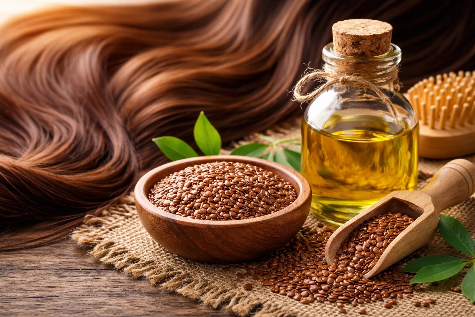 Para qué sirve la linaza en el cabello