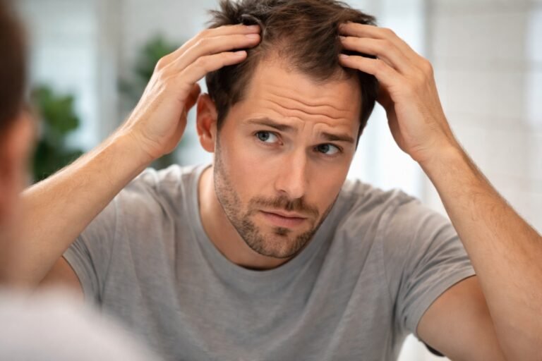 Por qué tengo entradas en el cabello